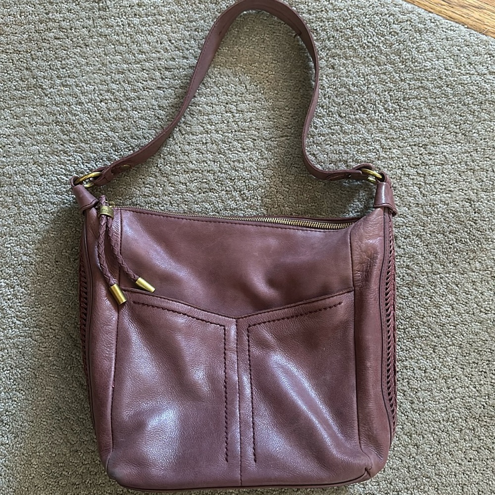 The Sak leather bucket bag